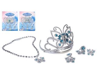 Obrázek z Princeznovský set motýl 4ks na kartě 